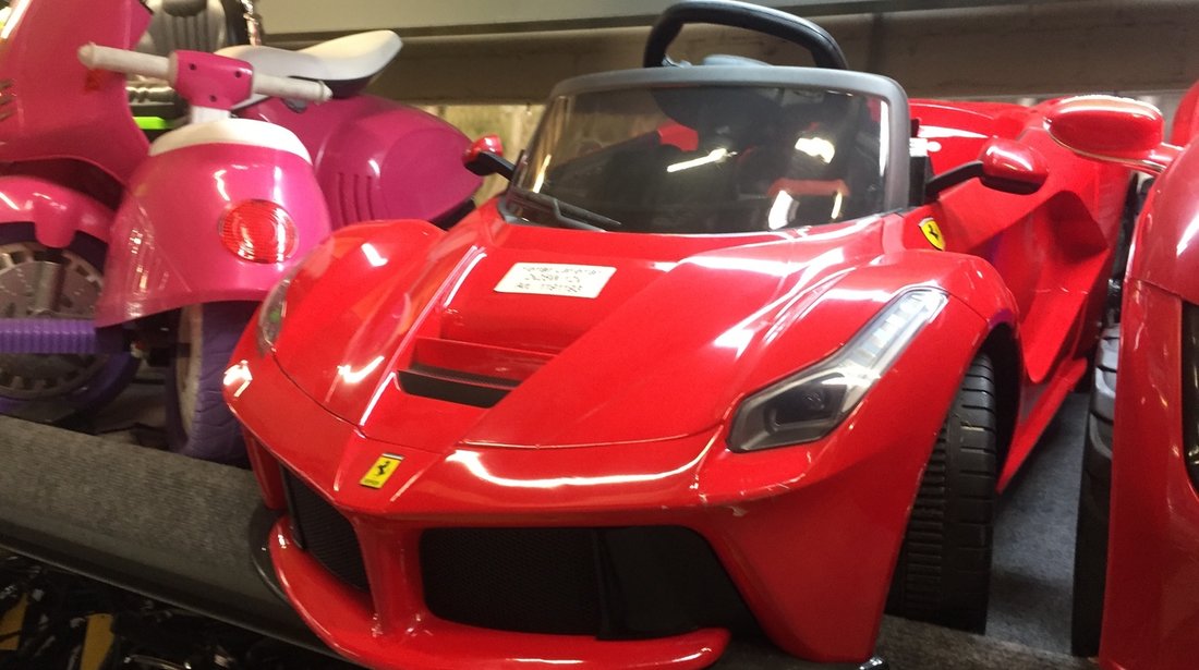 Masinuta electrica pentru copii La Ferrari Nou 2018