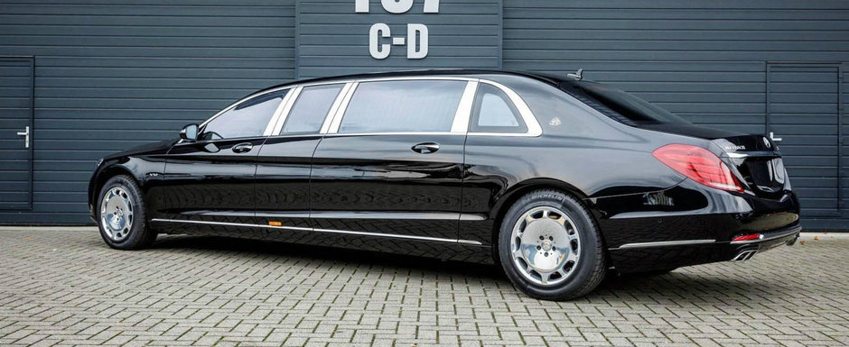 Masoara 6,5 metri si poate fi al tau pentru 697.000 de euro. Ne referim desigur la acest Mercedes S600 Pullman