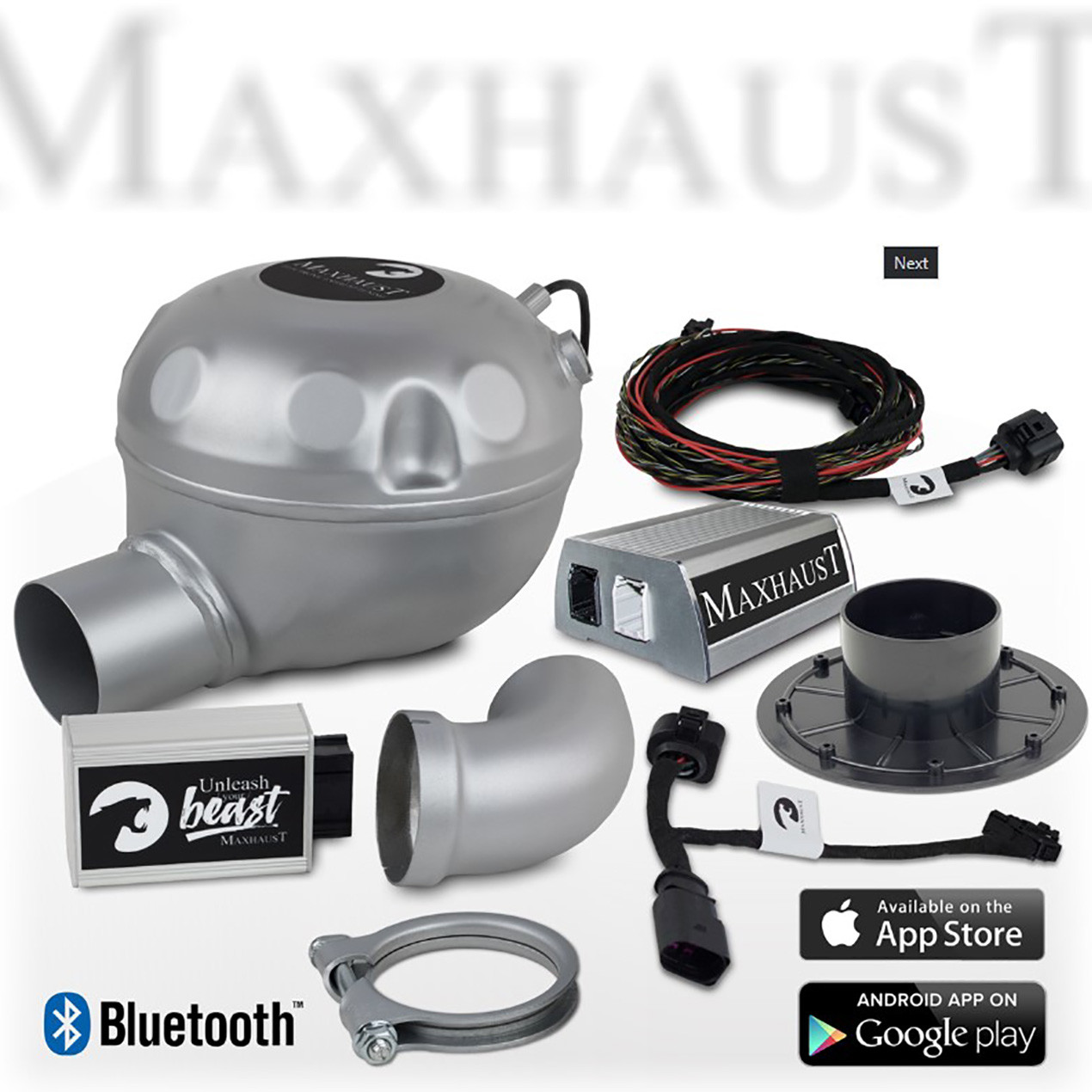 Maxhaust Active Sound Booster – Set Co