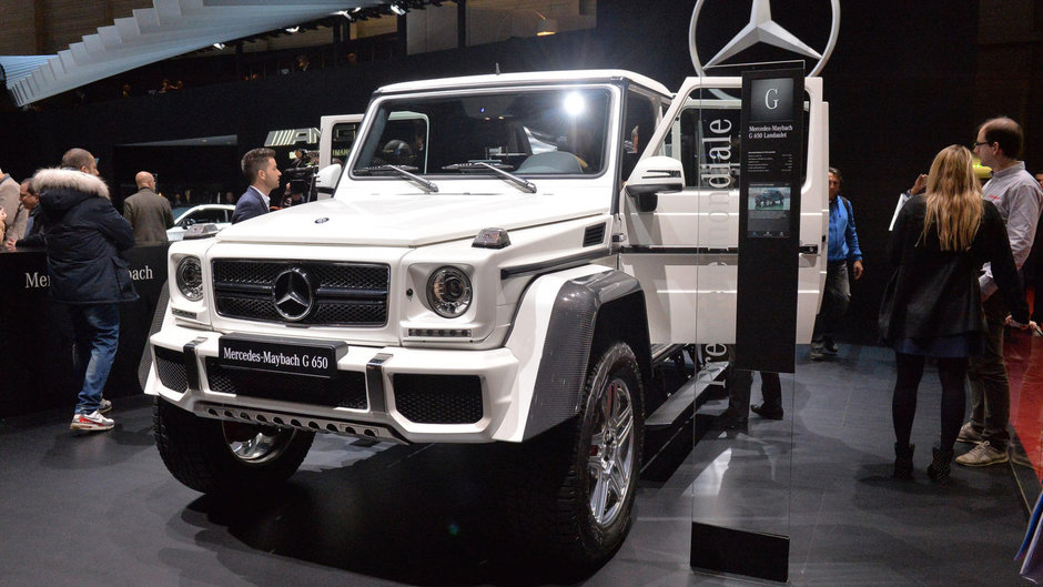 Maybach G650 Landaulet - Poze Reale