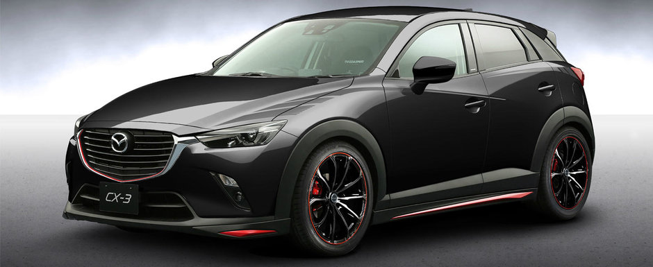 Mazda CX-3 Racing Concept prezentat la Salonul Auto de la Bangkok Mazda CX-3 Racing Concept prezentat la Salonul Auto de la Bangkok
