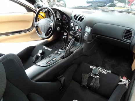 Mazda RX-7 in albastru mat