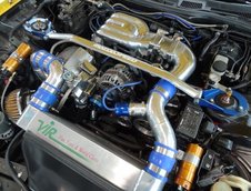 Mazda RX-7 in albastru mat