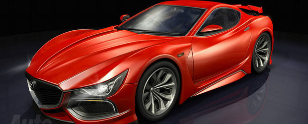 Mazda RX-9 isi va face aparitia abia in 2013