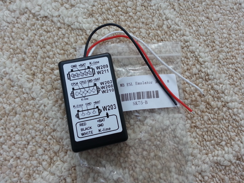 MB EIS ESL emulator Mercedes Benz W202, 208, 210, 203, 208, 211, 639