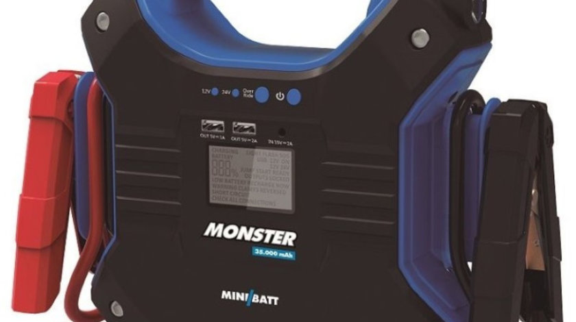 MB-MONSTERXL Robot de pornire auto 12-24V , 3500Amp