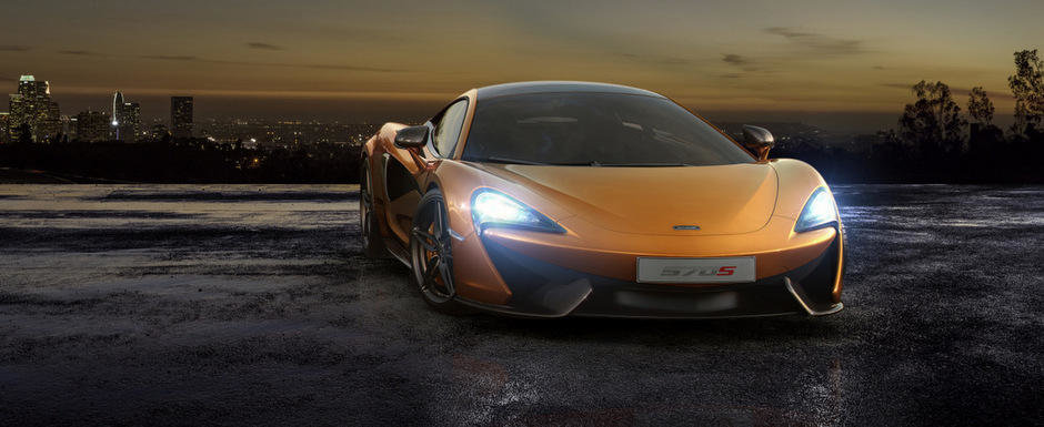 McLaren 570S Coupe soseste la New York cu 570 CP sub capota