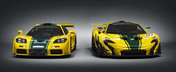 IMAGINI de colectie: Noul McLaren P1 GTR pozeaza alaturi de iconicul F1 GTR