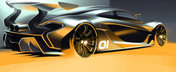 McLaren P1 GTR ni se arata intr-o noua imagine oficiala