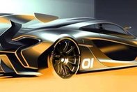 McLaren P1 GTR - Prima poza