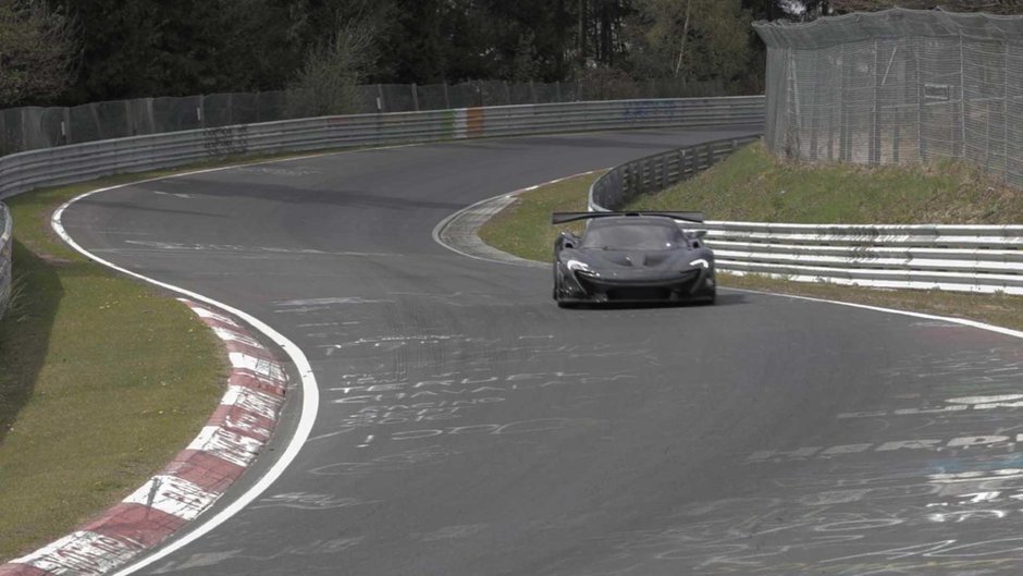 McLaren P1 LM- record pe Nurburgring