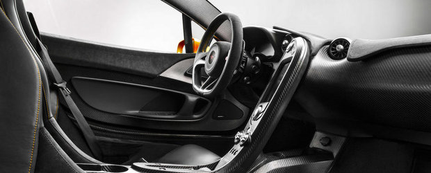 McLaren P1 - Primele imagini cu interiorul!