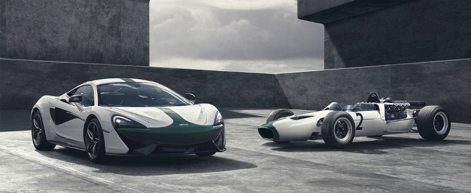 McLaren sarbatoreste 50 de ani de Formula 1 cu 570S Coupe inspirata din prima lor masina de curse McLaren sarbatoreste 50 de ani de Formula 1 cu 570S Coupe inspirata din prima lor masina de curse