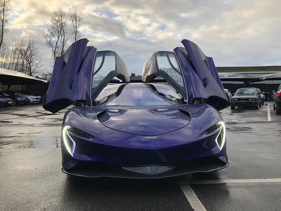 Mclaren Speedtail in Belgia