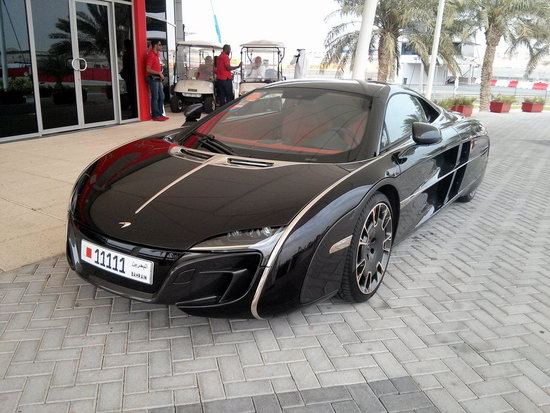 McLaren X-1 in Bahrain