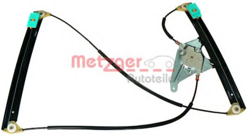 Mecanism actionare geam AUDI A3 (8L1) (1996 - 2003) METZGER 2160052 piesa NOUA