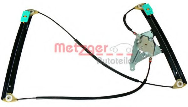 Mecanism actionare geam AUDI A3 (8L1) (1996 - 2003) METZGER 2160052 piesa NOUA