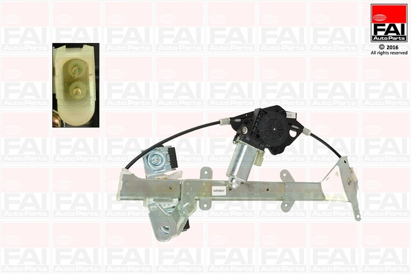 Mecanism actionare geam fata dreapta (WR086M FAI) FORD