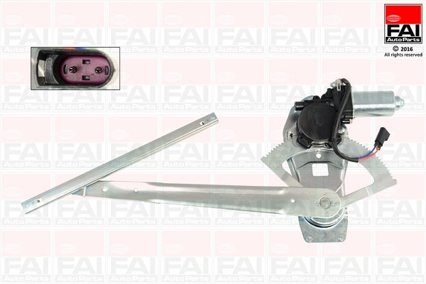 Mecanism actionare geam fata dreapta (WR290M FAI) FORD