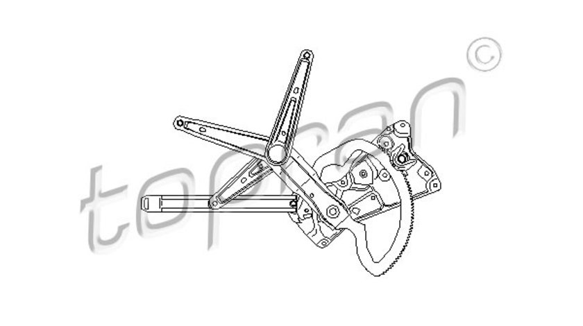 Mecanism actionare geam fata stanga (501822 HAN) BMW