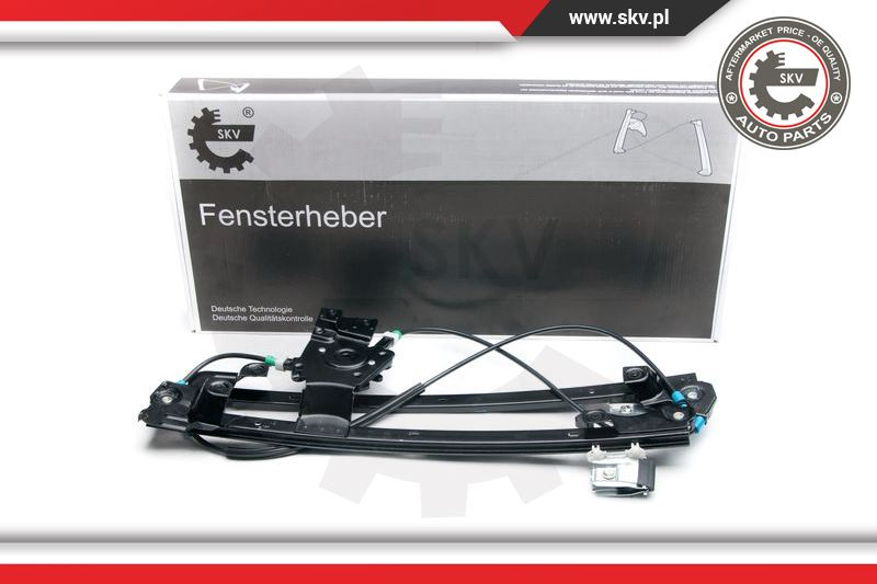 Mecanism actionare geam ; fata stanga ; LAND ROVER Freelander ; CUH000030