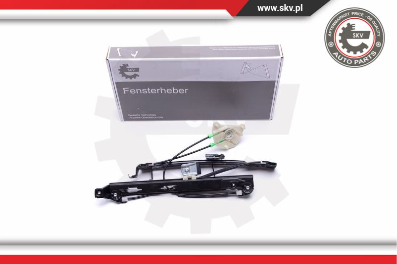 Mecanism actionare geam ; fata stanga ; SEAT Leon ; 1P0837461