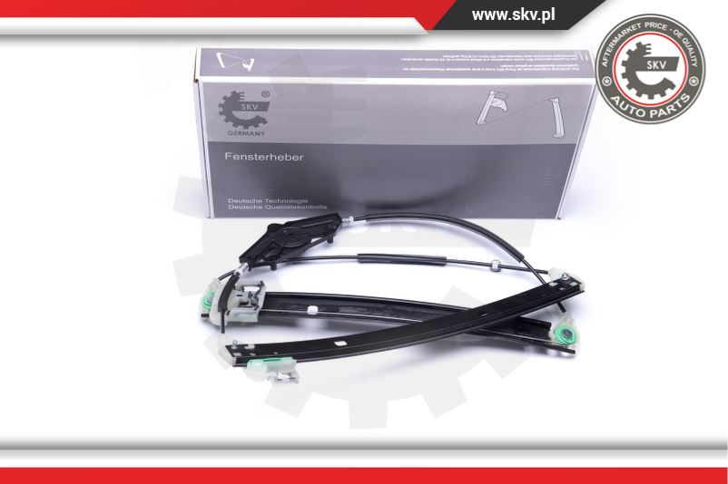 Mecanism actionare geam ; fata stanga ; SKODA Octavia III ; 5E0837461A