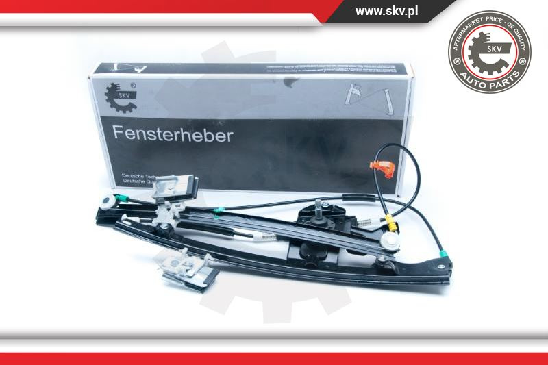 Mecanism actionare geam ; fata stanga ; VW Golf III ; 1H0837401B