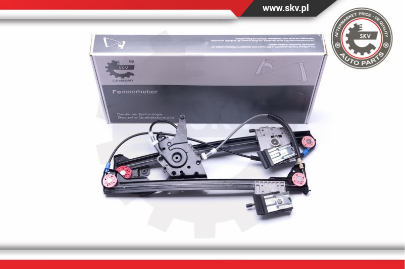 Mecanism actionare geam ; fata stanga ; VW Golf IV ; 1E0837461