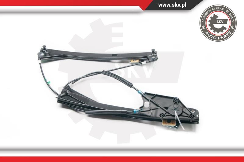 Mecanism actionare geam ; fata stanga ; VW Polo ; 6R3837461A