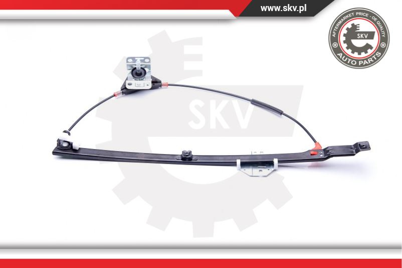 Mecanism actionare geam ; fata stanga ; VW Transporter ; 701837501B