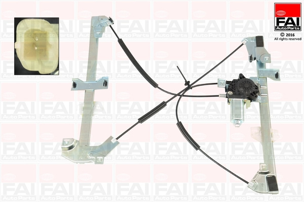 Mecanism actionare geam fata stanga (WR031M FAI) Citroen,PEUGEOT