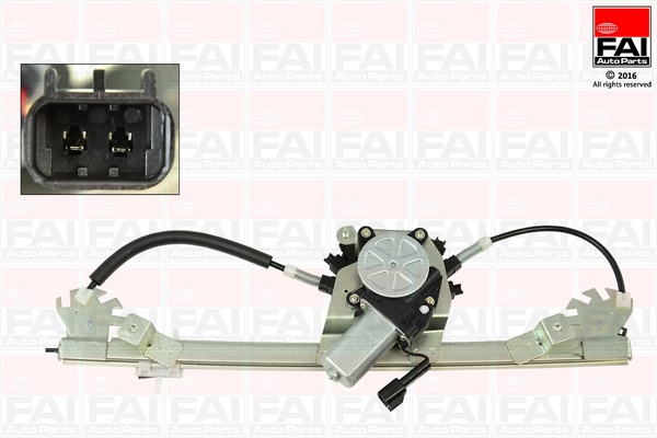 Mecanism actionare geam fata stanga (WR075M FAI) ABARTH,FIAT