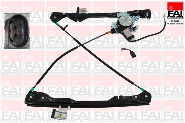 Mecanism actionare geam fata stanga (WR095M FAI) FORD