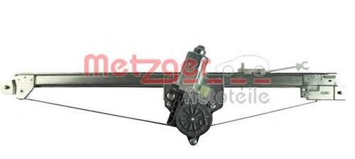 Mecanism actionare geam NISSAN PRIMASTAR bus (X83) (2001 - 2016) METZGER 2160284 piesa NOUA