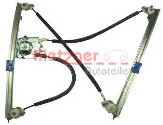 Mecanism actionare geam RENAULT LAGUNA II (BG0/1) (2001 - 2016) METZGER 2160122 piesa NOUA