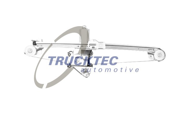 Mecanism actionare geam spate dreapta (0254043 TRUCKTEC) MERCEDES-BENZ