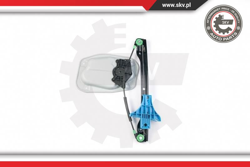 Mecanism actionare geam ; spate dreapta ; VW Jetta III ; 1K5839462