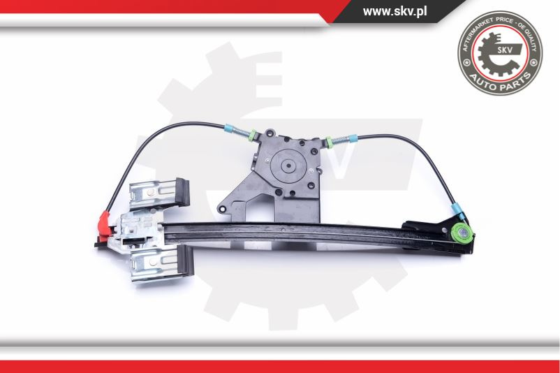 Mecanism actionare geam ; spate stanga ; VW Golf III Vento ; 1H4839461