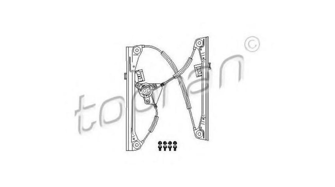 Mecanism actionare geam Volkswagen VW POLO (9N_) 2001-2012 #2 014840