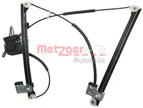 Mecanism actionare geam VW LUPO (6X1, 6E1) (1998 - 2005) METZGER 2160135 piesa NOUA