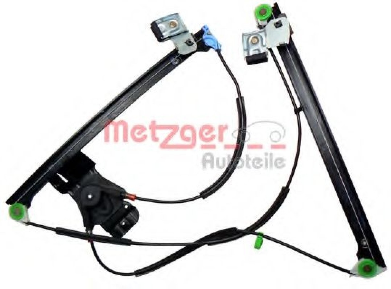 Mecanism actionare geam VW POLO (6N2) (1999 - 2001) METZGER 2160021 piesa NOUA