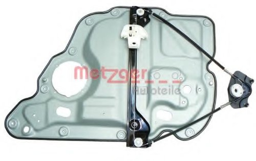 Mecanism actionare geam VW TOURAN (1T1, 1T2) (2003 - 2010) METZGER 2160124 piesa NOUA