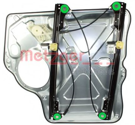 Mecanism actionare geam VW TRANSPORTER V bus (7HB, 7HJ, 7EB, 7EJ, 7EF, 7EG, 7HF, 7EC) (2003 - 2016) METZGER 2160244 piesa NOUA
