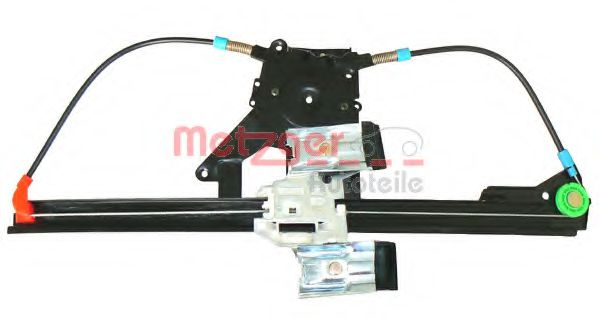 Mecanism actionare geam VW VENTO (1H2) (1991 - 1998) METZGER 2160011 piesa NOUA