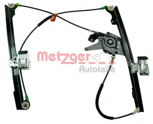 Mecanism actionare geam VW VENTO (1H2) (1991 - 1998) METZGER 2160010 piesa NOUA