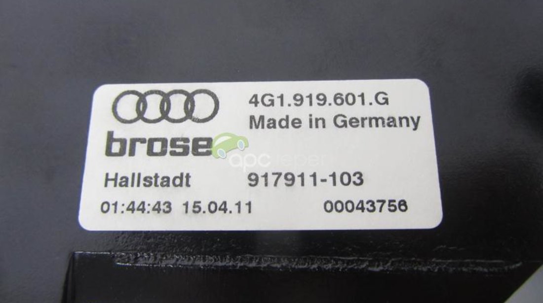 Mecanism Display Audi A6 4G / A7 4G Original cod 4G1 919 601G