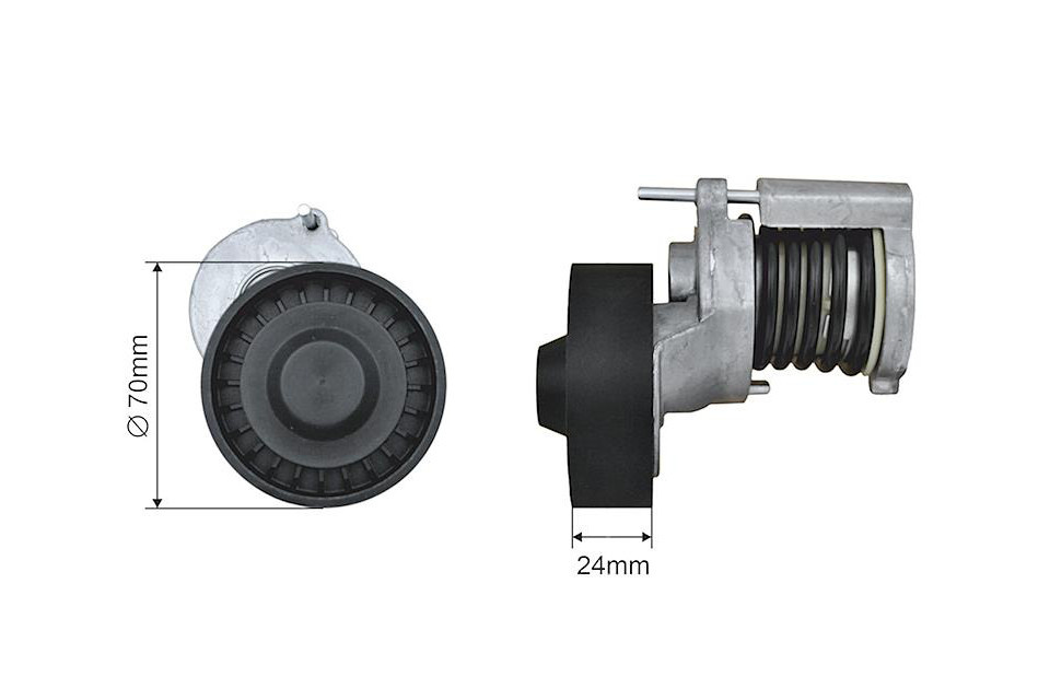 MECANISM TENSIONARE CUREA DISTRIBUTI, AUDI A1 11-,A3 03-, A4 01-, A5 08-,A6 04-, Q3 11-, Q5 08-,TT 08-,SEAT ALHAMBRA 10-, ALTEA 04-,IBIZA/CORDOBA 02-, EXEO 08-, LEON 06-, TOLEDO III/IV 06-,SKODA FABIA 99-14, RAPID 12-, ROOMSTER 06-, SUPERB 08-,YETI 0