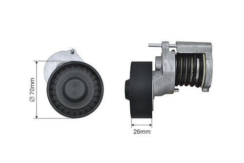 MECANISM TENSIONARE CUREA DISTRIBUTI, AUDI A2 00-05, SEAT ALTEA 06-, AROSA 97-04, IBIZA/CORDOBA 96-,...
