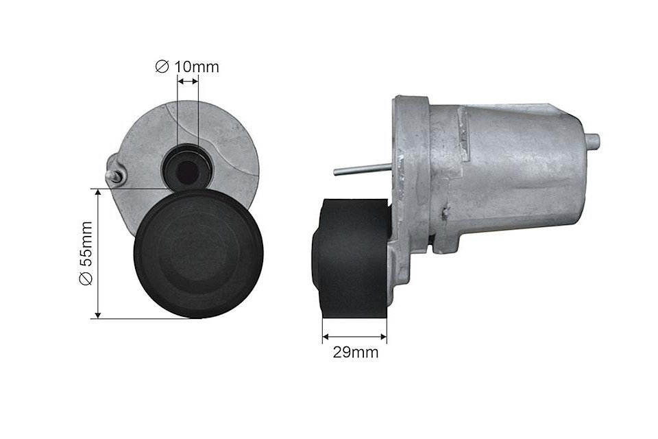 MECANISM TENSIONARE CUREA DISTRIBUTI, BMW 1 (E81, E87) 03-12, 3 (E90) 04-11, 3 TOURING (E91) 04-12, 3 COUPE (E92) 06-13, 5 (F10) 09-11, 5 GRAN TURISMO (F07) 09-17, 5 TOURING (F11) 09->, X1 (E84) 09-15, X5 (E70) 08-13, X6 (E71, E72) 09-14